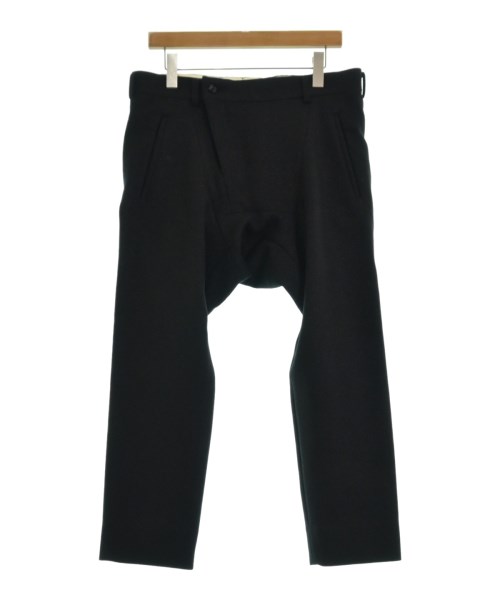 コムデギャルソンオムプリュス ワンタックポリエステルスラックス ブラック L COMME des GARCONS HOMME PLUS コム デ ギャルソン オム