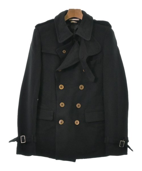 COMME des GARCONS HOMME PLUS ピーコート ブラック