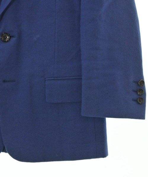 【極美品】 バーバリー ロンドン テーラードジャケット ネイビー 縦ストライプ BURBERRY - バーバリーロンドン ウールブレンド ストライプ