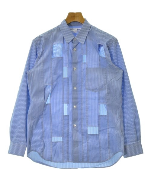 COMME des GARCONS HOMME PLUS 青シャツXS COMME des GARCONS HOMME PLUS シャツ 七分袖 - メルカリ