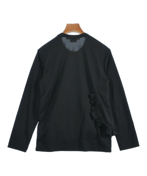 新作8月8日 （黒）デコレーションレースのエレガントTシャツトップス