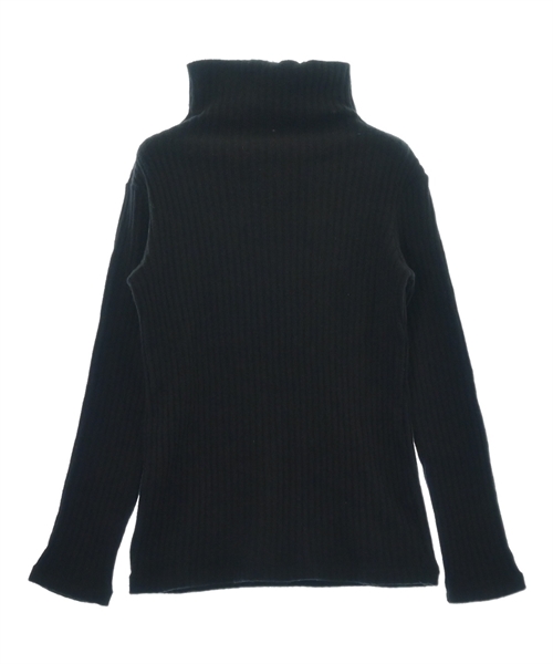 美品 ヨウジヤマモト y's ブラック ハイネック リブセーター ヨウジヤマモト ファムYohji Yamamoto FEMME コットンレーヨン