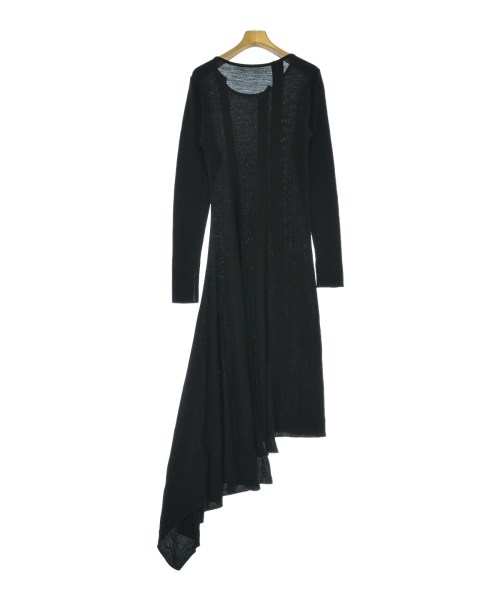 y's ワイズ ヨウジヤマモト 黒 ワンピース Y's ワイズ ヨウジヤマモト YOHJI YAMAMOTO ワンピース 半袖 ロング