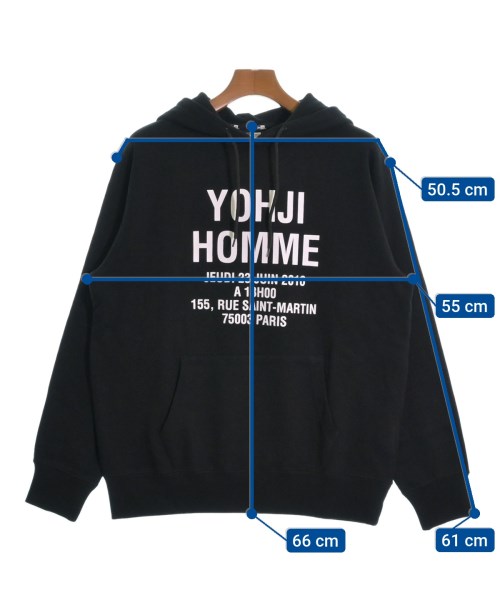 yohji yamamoto POUR HOMME ヨウジヤマモトプールオム パーカー メンズ 【古着】【中古】