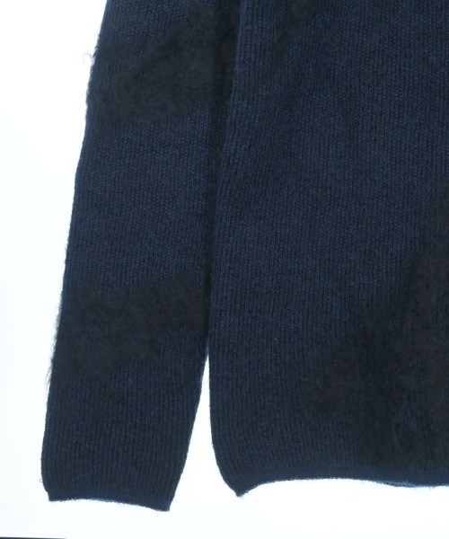 YOHJI YAMAMOTO ヨウジヤマモト ニット・セーター S 紺 【古着】【中古】【送料無料】 Yohji Yamamoto - YOHJI YAMAMOTO ヨウジヤマモト ニット・セーター S