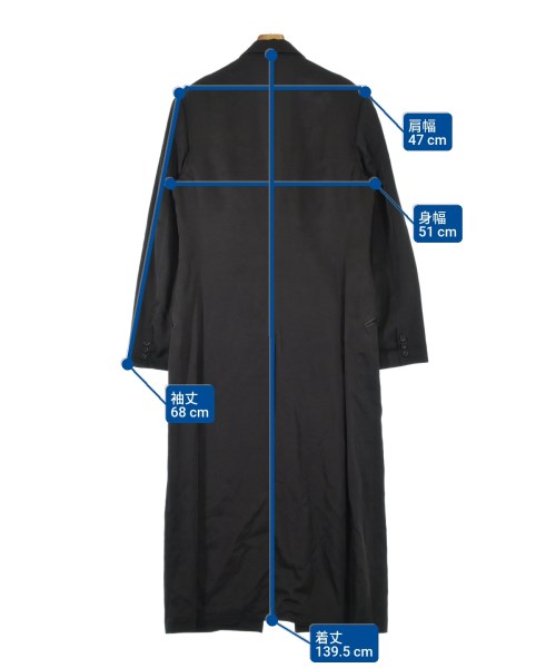 yohji yamamoto POUR HOMME ヨウジヤマモトプールオム チェスターコート メンズ 【古着】【中古】