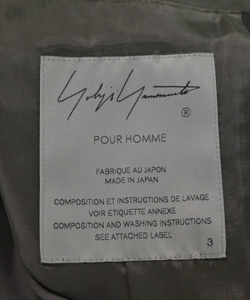 yohji yamamoto POUR HOMME ヨウジヤマモトプールオム チェスターコート メンズ 【古着】【中古】