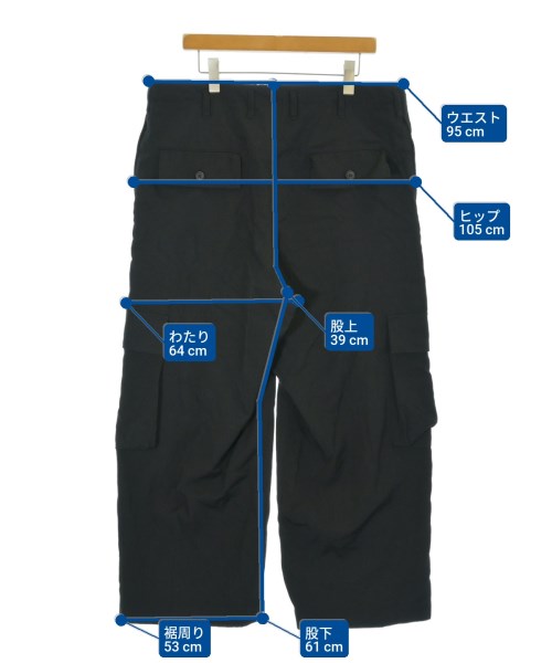 yohji yamamoto POUR HOMME ヨウジヤマモトプールオム カーゴパンツ メンズ 【古着】【中古】_5