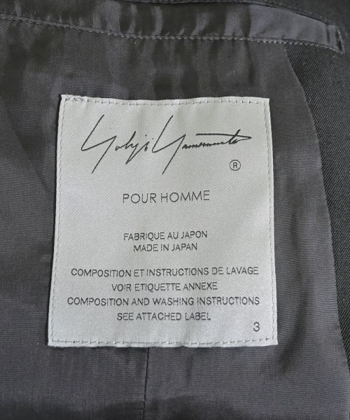 yohji yamamoto POUR HOMME ヨウジヤマモトプールオム テーラードジャケット メンズ 【古着】【中古】_2