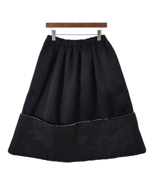 COMME des GARÇONS 黒 ボンディングジャケットスカートセットS COMME des GARÇONS 黒 ボンディングジャケットスカートセットS