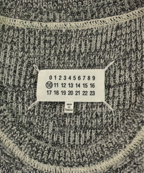 メゾン　マルジェラ　10 デストロイ　ニット　セーター　ウール　ダメージ　メンズ Maison Margiela（メゾンマルジェラ） 21AW 10 Destroyed Wool Sweater