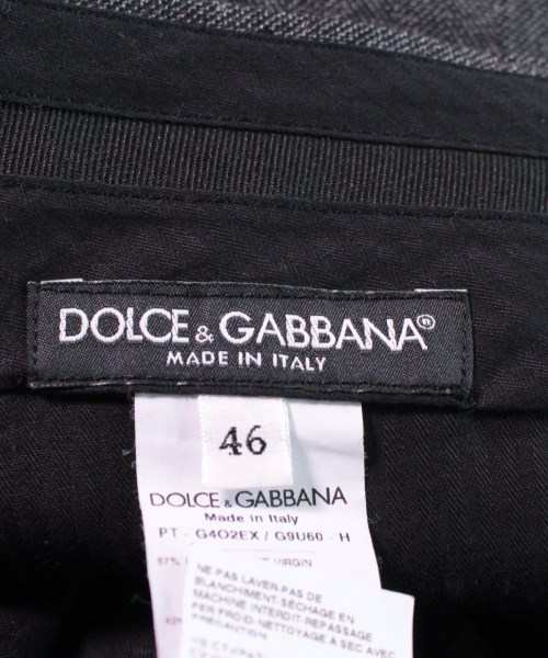 DOLCE&GABBANA ドルチェアンドガッバーナ スラックス メンズ【古着