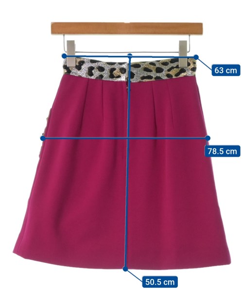 DOLCE&GABBANA ドルチェアンドガッバーナ ミニスカート レディース 【古着】【中古】の通販は