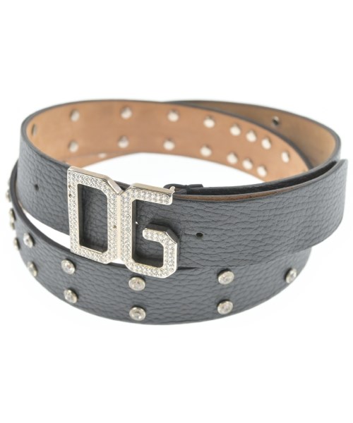 ドルチェアンドガッバーナ クロコ 型押しレザーベルト ドルガバ ベルト