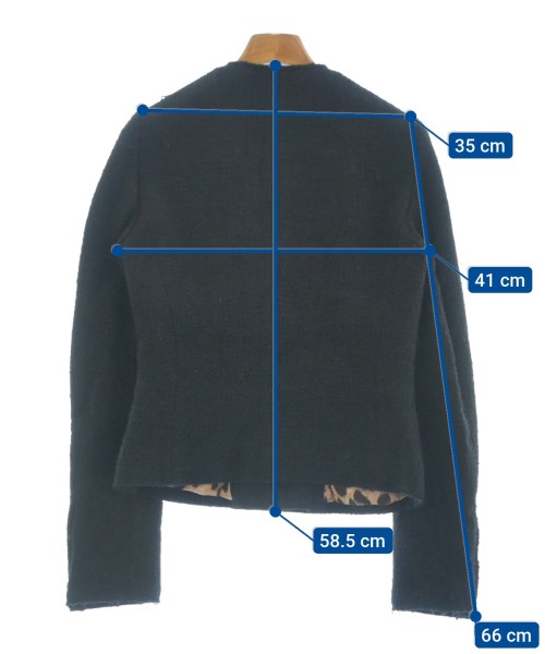 DOLCE&GABBANA ドルチェアンドガッバーナ ノーカラージャケット レディース 【古着】【中古】_8