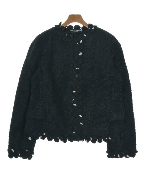 DOLCE&GABBANA ドルチェアンドガッバーナ ノーカラージャケット レディース 【古着】【中古】