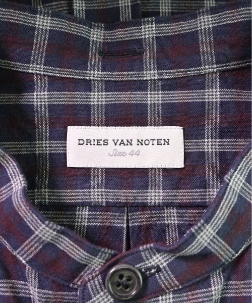 ドリスヴァンノッテンDRIES VAN NOTEN 金色羽根刺繍ポロシャツ
