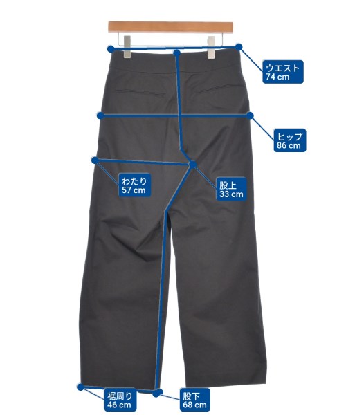 ドリスヴァンノッテン カジュアルパンツ 幾何学模様 ピンク イエロー