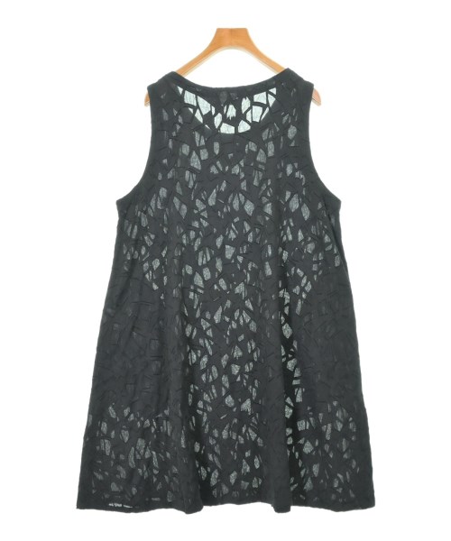 H1875◾️ドリスヴァンノッテン ノースリーブトップス 肩パッド DRIES VAN NOTEN(ドリスヴァンノッテン) ノースリーブワンピース  71-03-91-03010 ブラック サイズ S｜【公式】カインドオルオンライン ブランド古着・中古通販【kindal】 ドリスヴァンノッテン　アシンメトリック ノースリーブ ワンピース