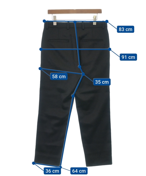 ANN DEMEULEMEESTER アンドゥムルメステール スラックス メンズ 【古着】【中古】_5