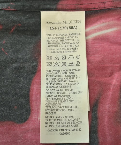 ALEXANDER MCQUEEN アレキサンダーマックイーン カジュアルシャツ