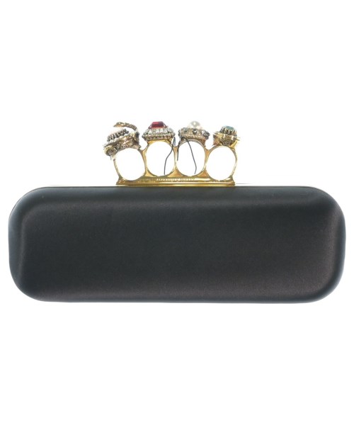 【激レア】Alexander McQueenデ・マンタクラッチ バッグ ブラック ALEXANDER McQUEEN マンタクラッチバッグ 激レア】Alexander McQueenデ