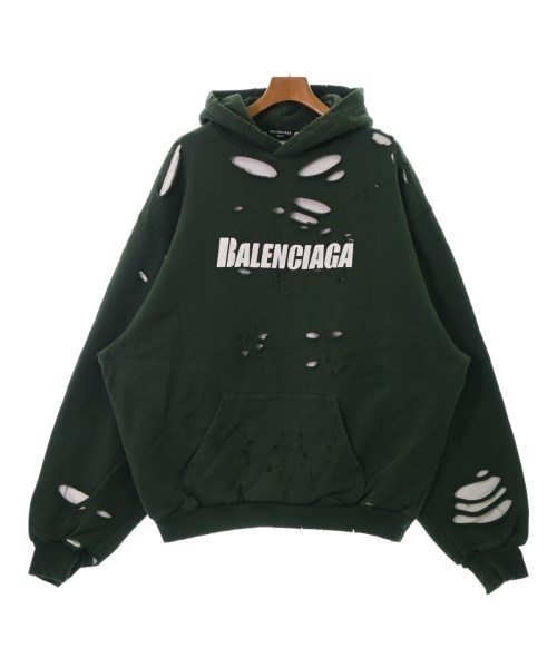 バレンシアガ パーカー BALENCIAGA 黒 フード付きパーカー