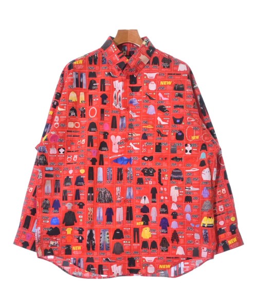 BALENCIAGA』バレンシアガ (37) バックプリント半袖BIGシャツ 