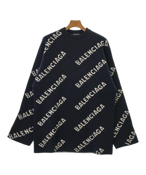 美品バレンシアガBALENCIAGA.PARISプルオーバーニット34 (ヤラメ 美品バレンシアガBALENCIAGA.PARISプルオーバーニット34 (ヤラメ