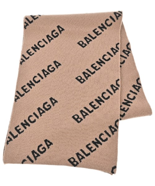 BALENCIAGA バレンシアガ マフラー マフラー レッド系 ウール 中古 ユニセックス