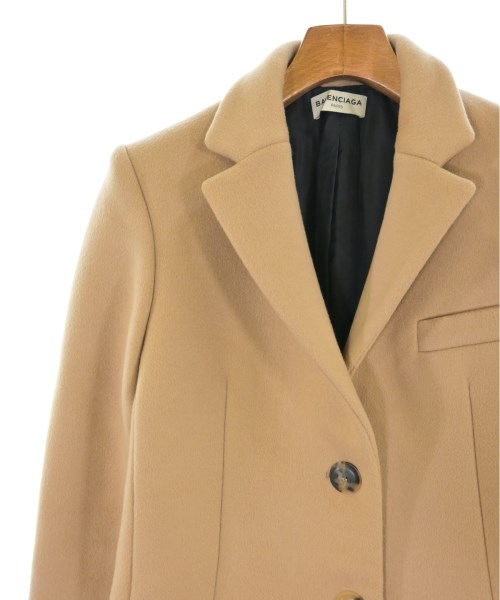 BALENCIAGA チェスターコート レディース バレンシアガ 中古　古着 BALENCIAGA（バレンシアガ）チェスターコート ベージュ サイズ:38(S位