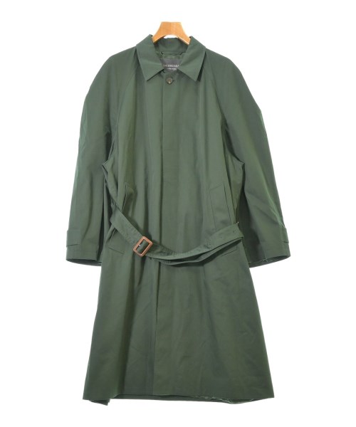 バレンシアガ BALENCIAGA ジャケット ステンカラー 48 黒 ブラック /KH ■CA16 メンズ バレンシアガ BALENCIAGA ジャケット ステンカラー ジップアップ 七分