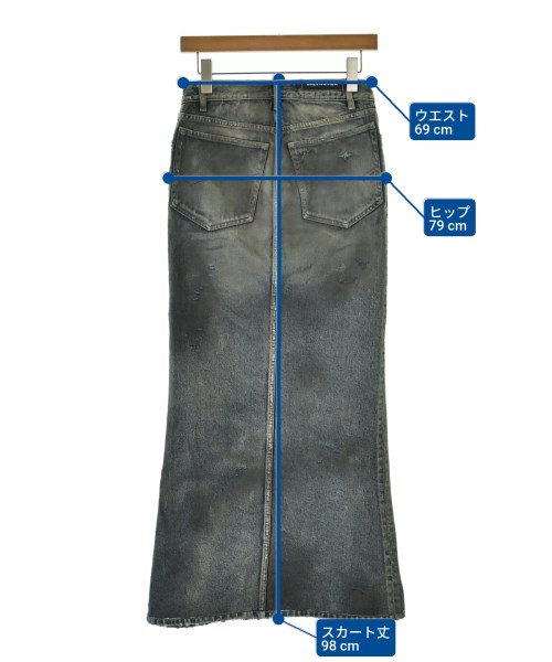 BALENCIAGA バレンシアガ ロング・マキシ丈スカート レディース 【古着】【中古】_8