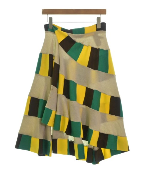 BERNHARD WILLHELM ベルンハルトウイルヘルム ひざ丈スカート レディース 【古着】【中古】の通販は