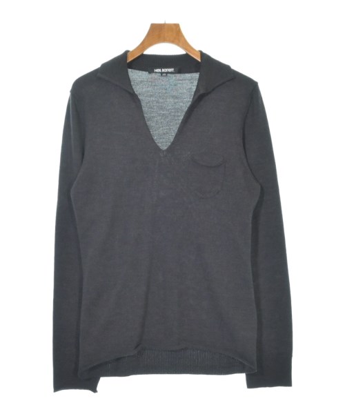 NEIL BARRETT Vネック長袖ニットセーター ネイビー/QW136 NEIL BARRETT - 美品 Neil Barrett ⁄ ニールバレット | モヘア混