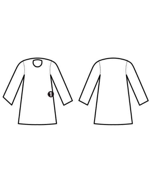 ISSEY MIYAKE イッセイミヤケ シャツワンピース レディース 【古着】【中古】_9