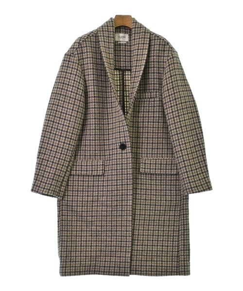 極美品◎正規品 日本製 FOXEY フォクシー 38772 レディース 袖ミンク使い カシミヤ100％ Aライン ロングコート ダークネイビー 40 毛皮【中古】