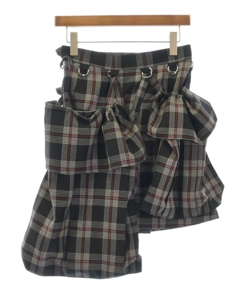 noir kei ninomiya ひざ丈スカート レディース 