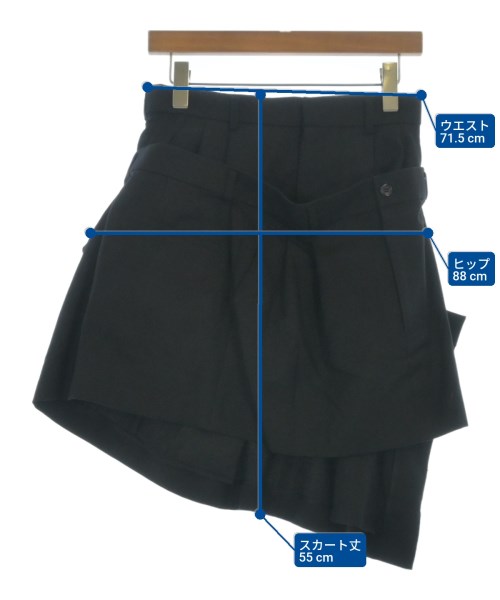 noir kei ninomiya ノワール ケイ ニノミヤ ひざ丈スカート レディース