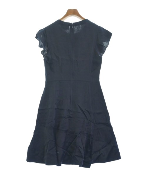 KAREN MILLEN ドレス ワンピース 半袖 襟 ボタン ベルト 黒 KAREN MILLEN ドレス ワンピース 半袖 襟 ボタン ベルト 黒