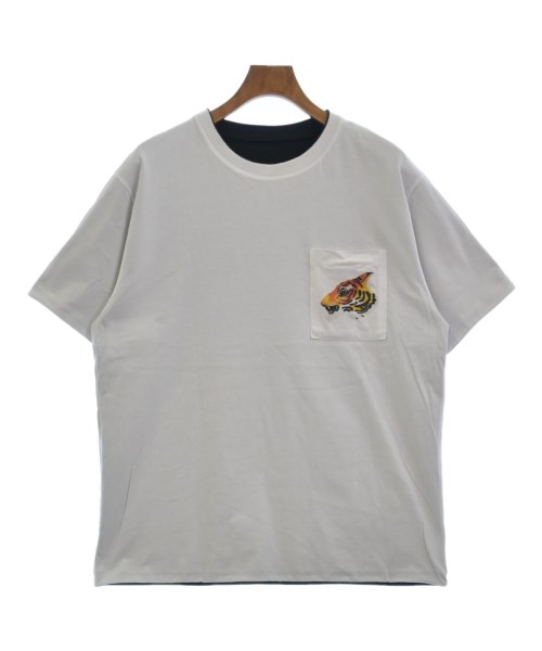 KENZO - KENZO ケンゾー Tシャツ・カットソー S ベージュ 【古着】【中古】 中古・古着通販】KENZO (ケンゾー) フロントタイガープリントT
