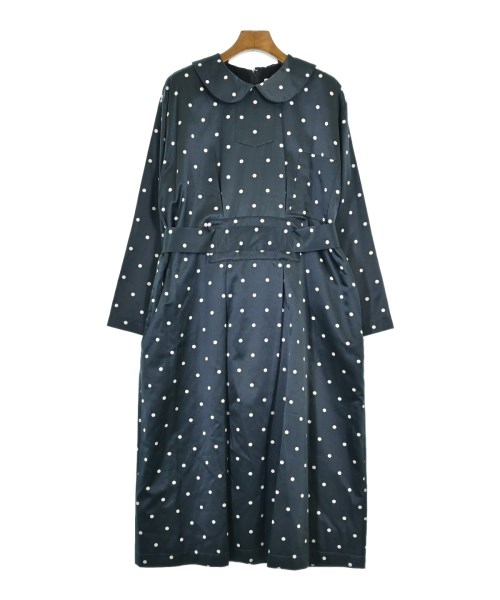 コムデギャルソンガール 水玉ワンピース S ネイビー 原田知世 AD2017