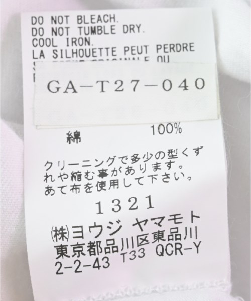 Ground Y グラウンド　ワイ Tシャツ・カットソー メンズ 【古着】【中古】の通販は