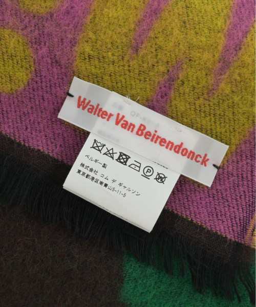 Walter Van Beirendonck ウォルターヴァンベイレンドンク マフラー メンズ 【古着】【中古】