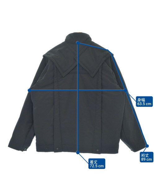 HOMME PLISSE オムプリッセ ダウンジャケット/ダウンベスト メンズ  