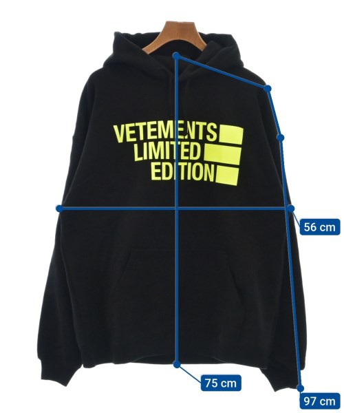 VETEMENTS ヴェトモン パーカー メンズ 【古着】【中古】