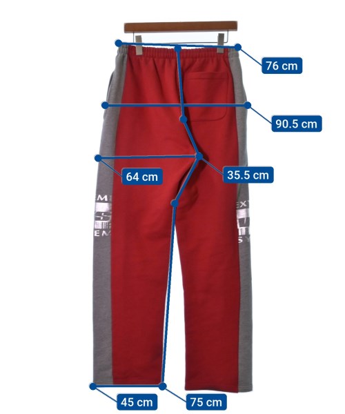 VTMNTS スウェットパンツ メンズ ブイティーエムエヌティーエス 中古 古着