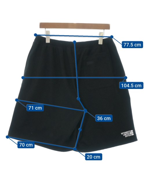 vetements ハーフパンツ VETEMENTS(ヴェトモン) ハーフ・ショートパンツ(メンズ) - 海外通販のBUYMA