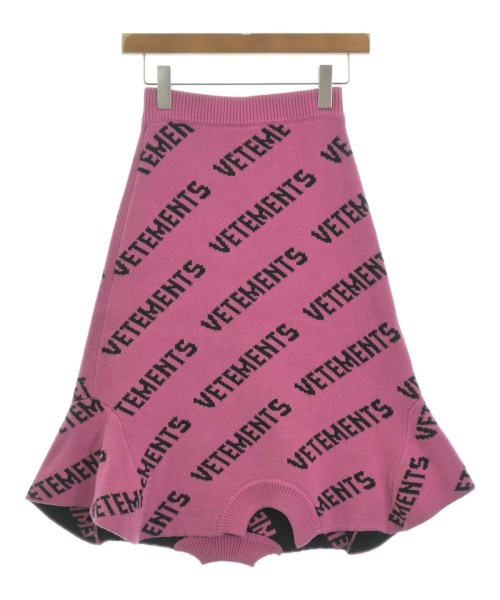 VETEMENTS ヴェトモン ひざ丈スカート レディース 【古着】【中古】