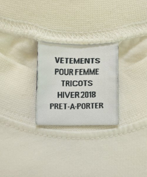 VETEMENTS ヴェトモン Tシャツ・カットソー レディース 【古着】【中古】_2